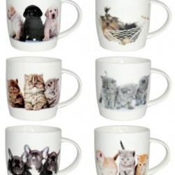 Coffee Mug New Bone - Cute Animals Series
