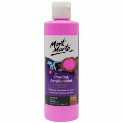MM Pouring Acrylic 240ml - Hot Pink